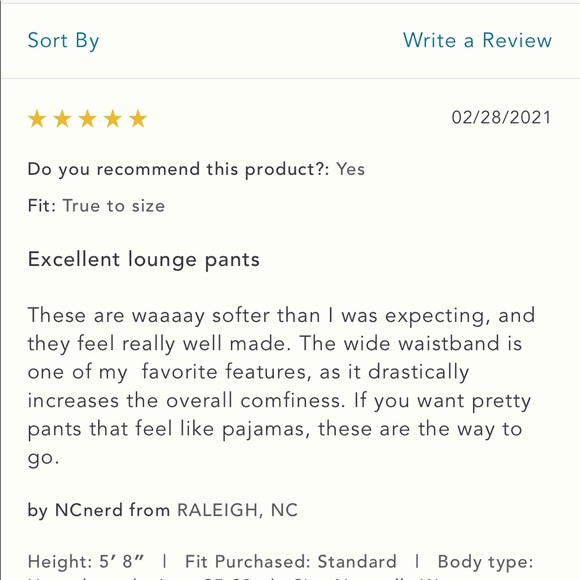 Anthropologie lush jogger/lounge pants Never worn…gently washed - Picture 8 of 8